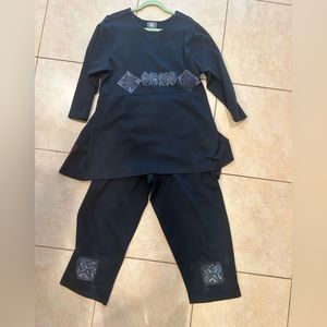 Vintage bluefish pant and top set